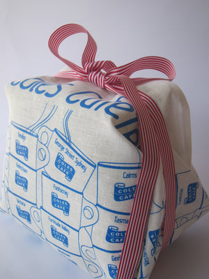 Present Wrap Gift inspiration - Coles Cafeteria Art Tea Towel